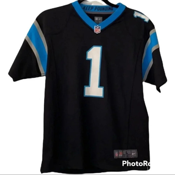 Cam Newton Carolina Panthers Football Jersey Large Return to the Panthers - Picture 1 of 7